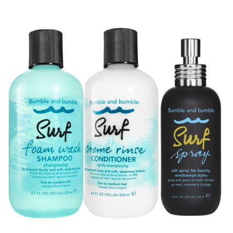 Bumble And Bumble Surf Shampoo 250ml Conditioner 250ml Spray 125ml