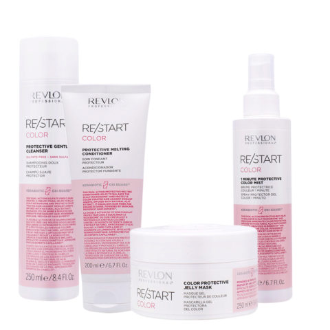 Restart Color Protective Gentle Cleanser Shampoo250ml Conditioner200ml Mask200ml Spray Protector200ml