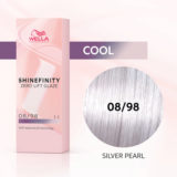 Wella Shinefinity Silver Pearl 08/98 Biondo Chiaro Cendrè Perla 60ml  - colore demi-permanente