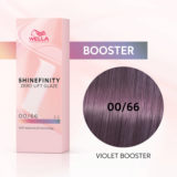 Wella Shinefinity Violet Booster 00/66 Violetto Violetto 60ml   - colore demi-permanente