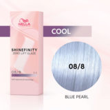Wella Shinefinity Blue Pearl 08/8 Biondo Chiaro Perla 60ml  - colore demi-permanente