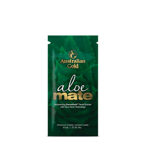 Australian Gold Aloe Mate Moisturizing Towelette Facial Bronzer 8ml - salvietta idratante dopo sole