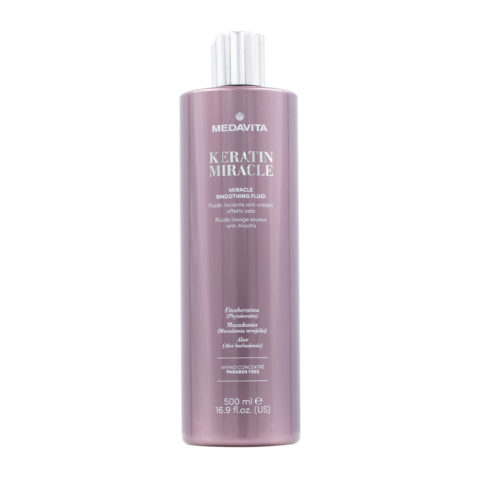 Lunghezze Keratin Miracle Smoothing Fluid 500ml - fluido lisciante anti-crespo