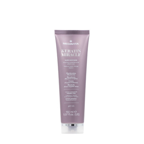 Medavita Lunghezze Keratin Miracle Sleek Hair Mask 150ml - maschera lisciante