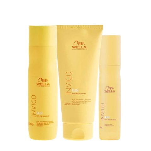 Invigo Sun Kit Shampoo 250ml Balsamo 200ml Sun UV Spray 150ml