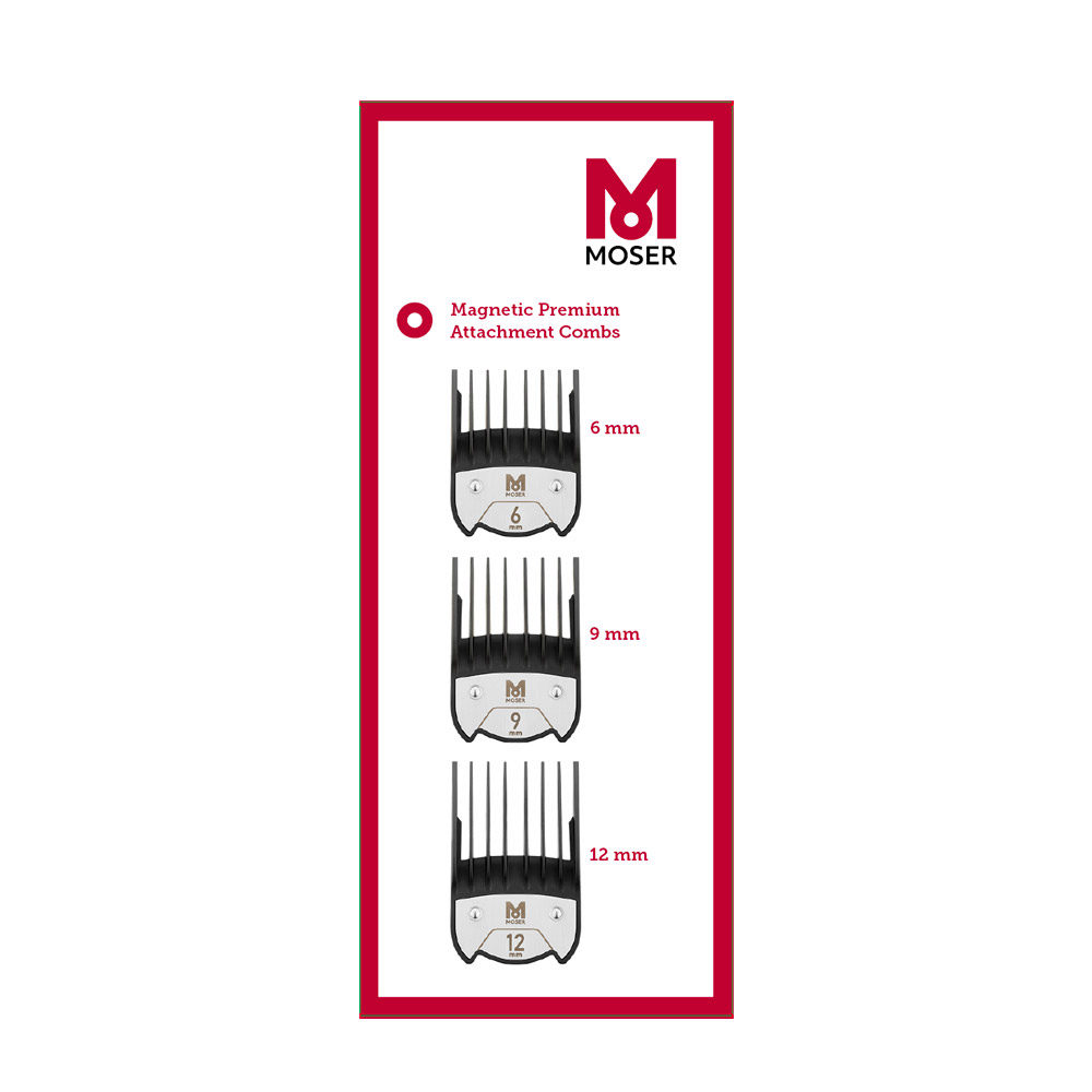 Moser Box Magnetic Premium - box con 3 rialzi magnetici da 6/9/12 mm