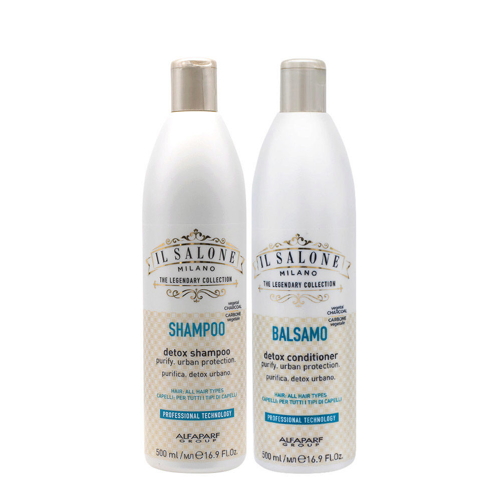 Alfaparf Milano Il Salone Detox Shampoo 500ml Conditioner 500ml