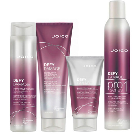 Joico Defy Damage Protective Shampoo 300ml Conditioner 250ml Mask 150ml Bond Protecting 358ml