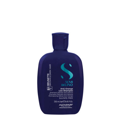 Semi di Lino Brunette Anti-Orange Low Shampoo 250ml - shampoo delicato anti-arancio