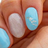 Mesauda MNP Crumpled Foil Silver 0,3 gr -  foil metallici per nail art