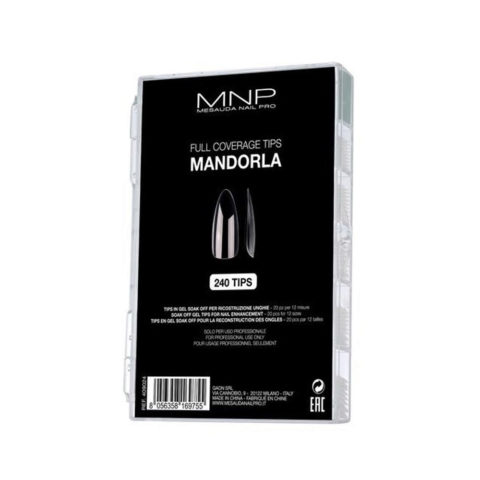 Mesauda MNP Full Coverage Tips Mandorla 240 pz - tips in gel soak per ricostruzione unghie