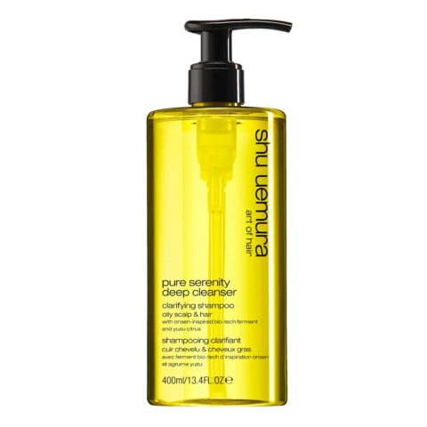 Shu Umeura Deep Cleansers Pure Serenity Shampoo 400ml - shampoo per cute e capelli grassi