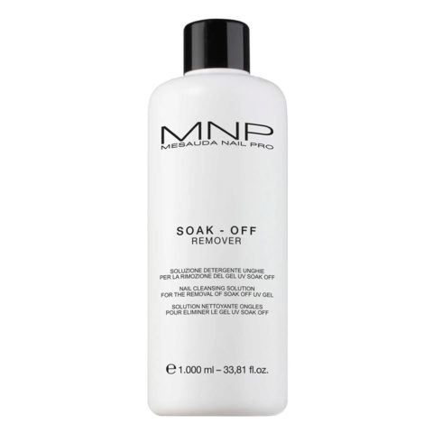 Mesauda MNP Soak-Off Remover 1000ml - soluzione detergente a base di acetone