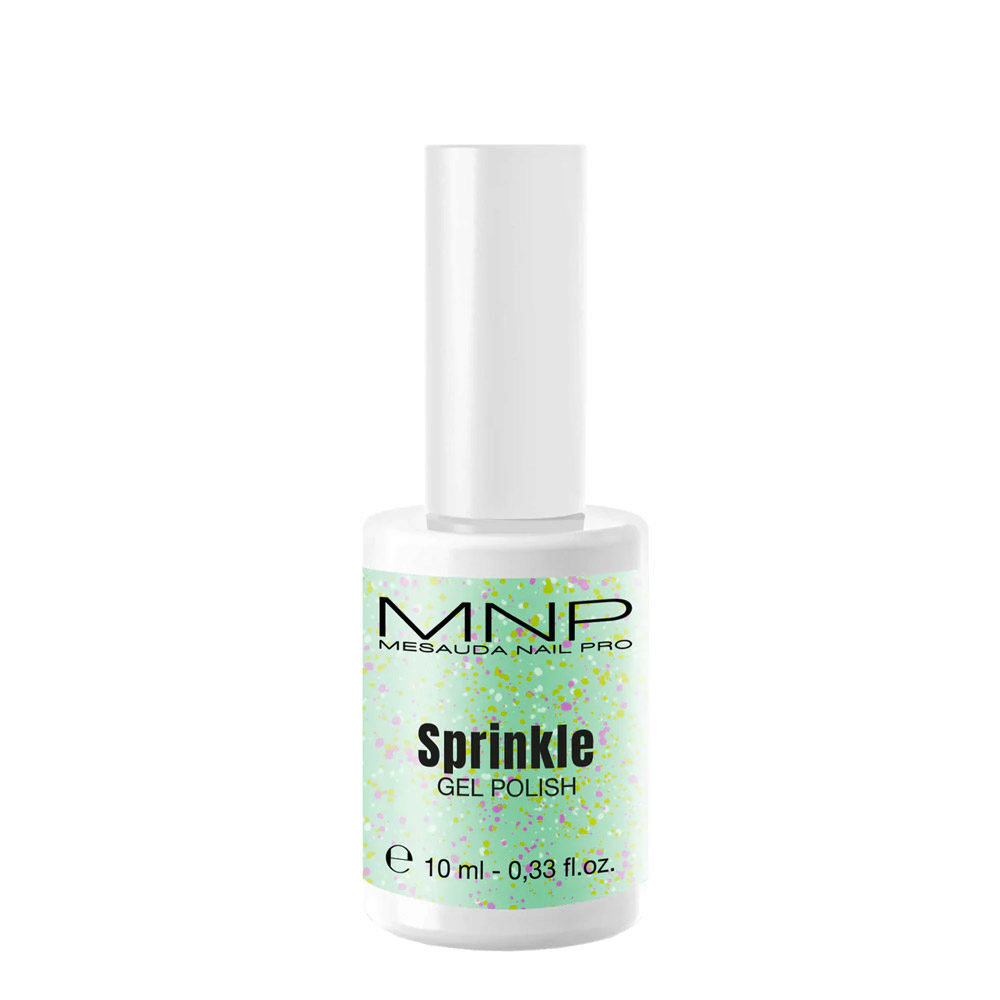 Mesauda MNP Sprinkle Gel Polish 103 Mint Sundae 10ml - smalto semipermanente effetto puntinato