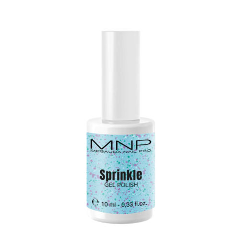 Mesauda MNP Sprinkle Gel Polish 106 Shugah 10ml - smalto semipermanente effetto puntinato