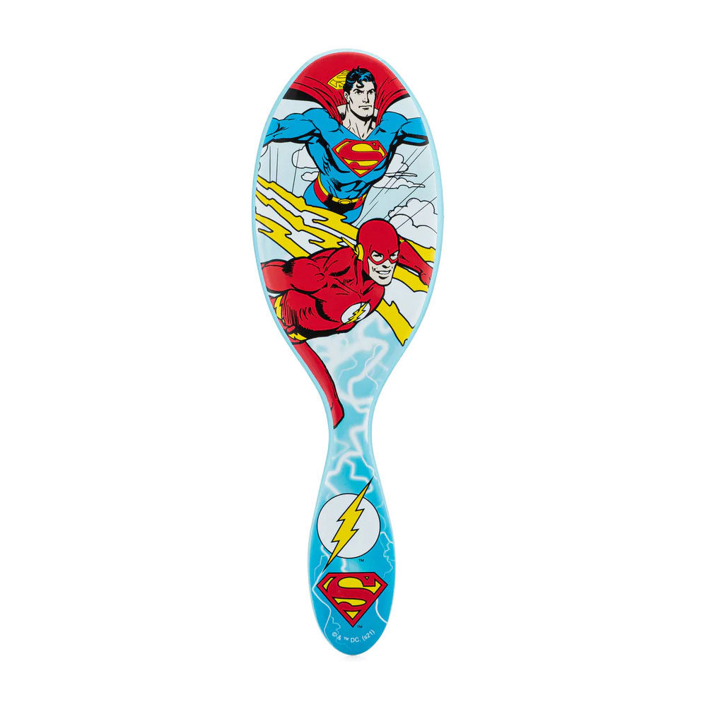 Wetbrush Pro Detangler Disney DC Comics Superman and Flash  - spazzola  scioglinodi