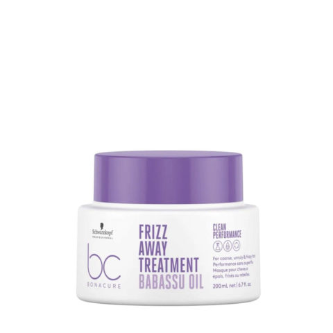 Schwarzkopf BC Bonacure Frizz Away Treatment 200ml - trattamento intensivo anticrespo