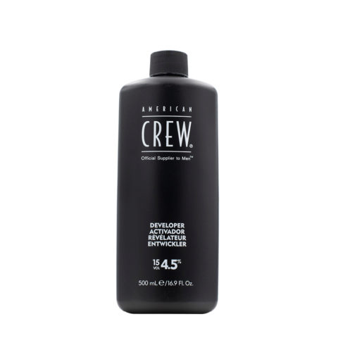 American Crew Precision Blend Peroxide 15vol 500ml - ossigeno attivatore