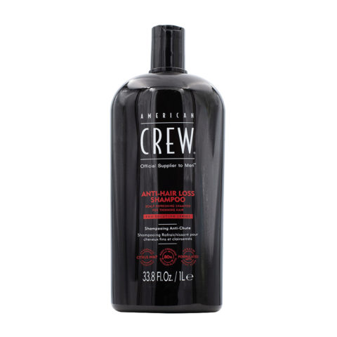 American Crew Anti Hair Loss Shampoo 1000ml - shampoo anti caduta