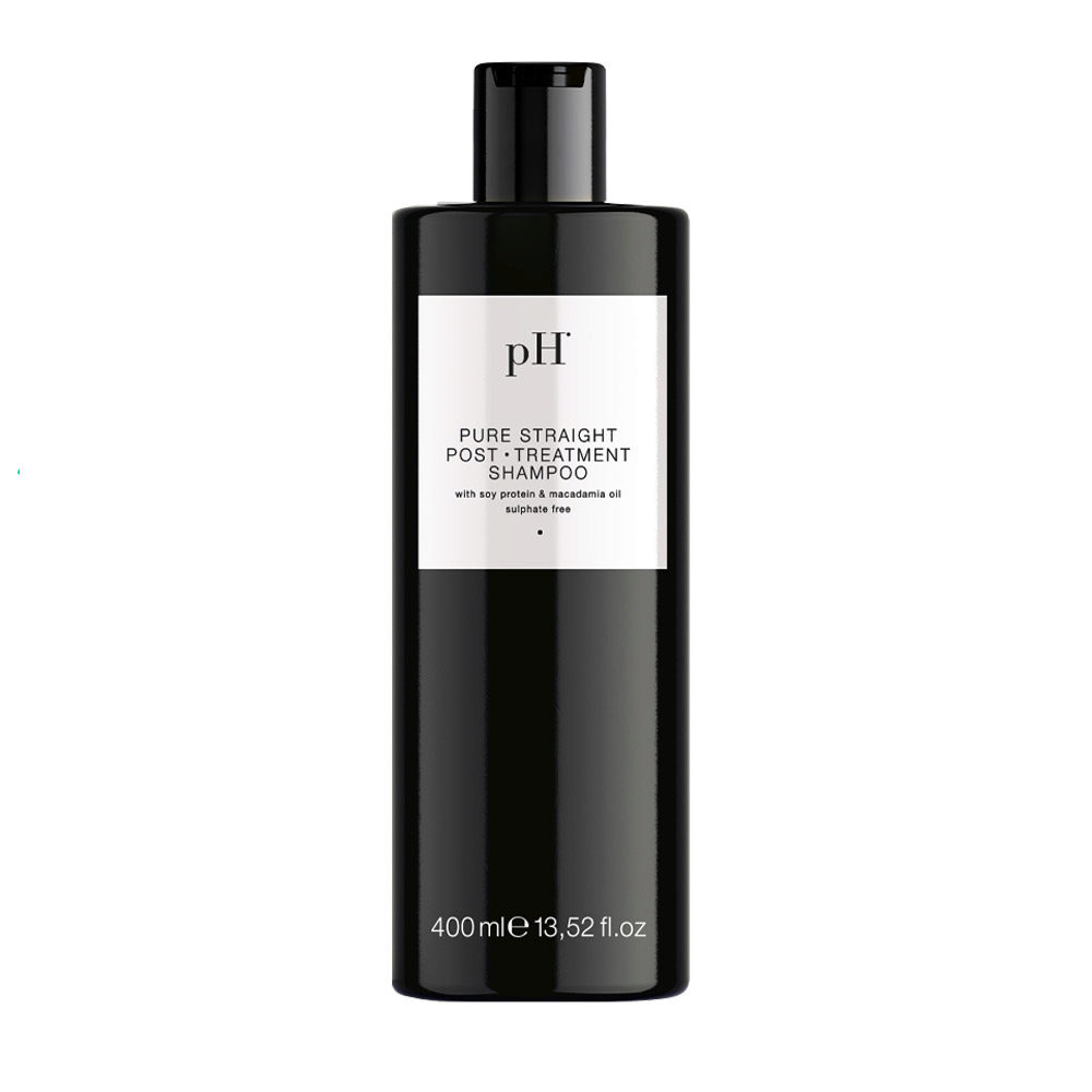 PH Laboratories Pure Straight Post Treatment Shampoo 400ml - shampoo post trattamento lisciante
