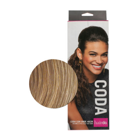 Hairdo Coda Con Onde Biondo Caldo 46cm - coda con onde