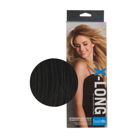 Hairdo Extension Liscia Nero 56cm - extension liscia