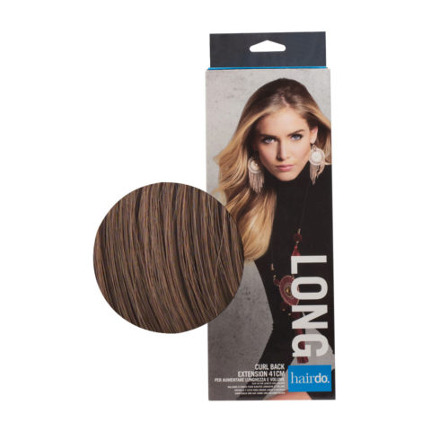 Hairdo Curl Back Extension Castano Chiaro Dorato 41cm - extension  onde e scalatura naturale