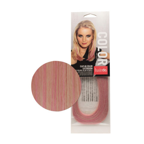 Hairdo Clip-In Color Extension Rosa 36cm - extension a clip