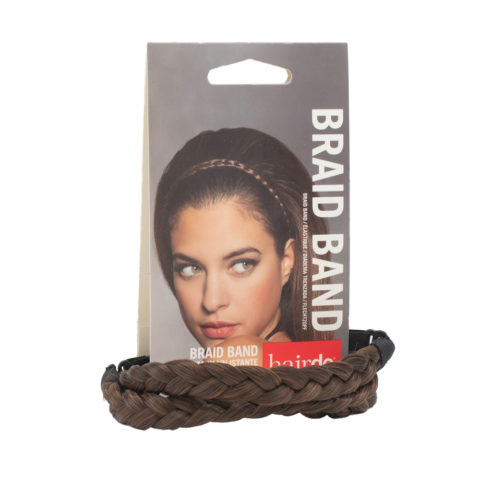 Hairdo Braid Band Castano Medio / Ramato - fascia a treccia