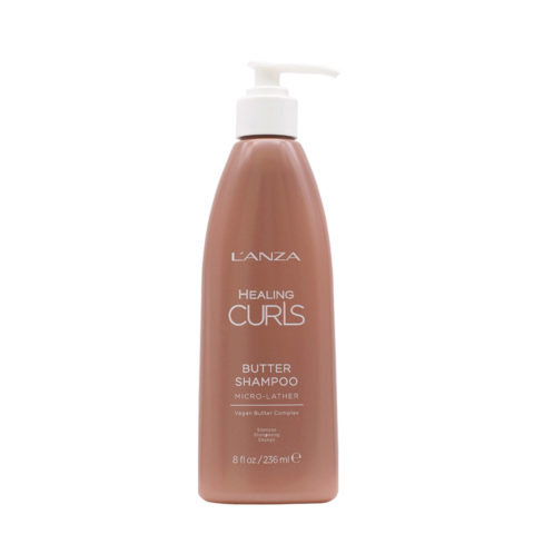 L' Anza Healing Curls Butter Shampoo 236ml - shampoo nutriente per capelli ricci