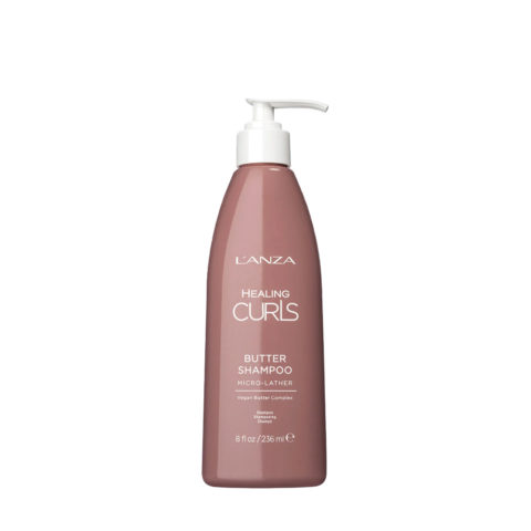 L' Anza Healing Curls Butter Shampoo 236ml - shampoo nutriente per capelli ricci