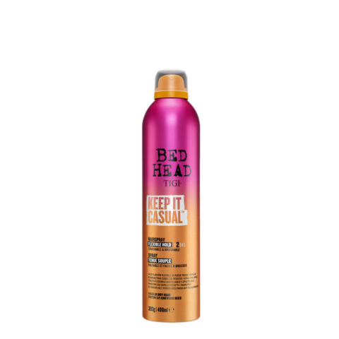 Bed Head Keep It Casual Flexible Hold Hairspray 400ml - lacca leggera a tenuta forte