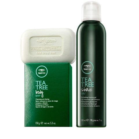 Paul Mitchell Tea Tree Body Bar 150gr Tea Tree Shave Gel 200ml