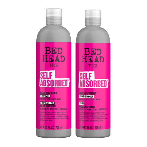 Bed Head Self Absorbed Shampoo 750ml Conditioner 750ml