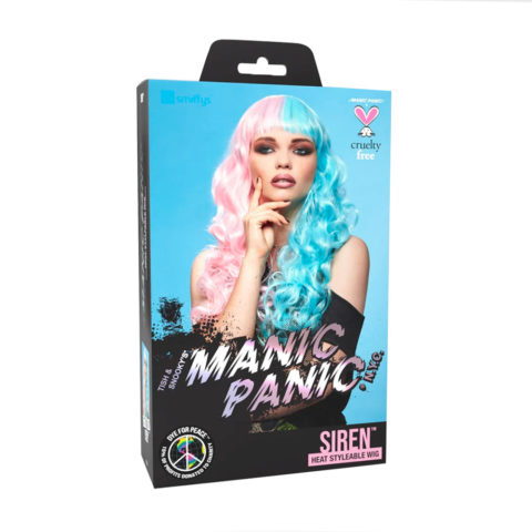 Manic Panic Cotton Candy Angel Siren Wig - parrucca azzurro rosa pastello