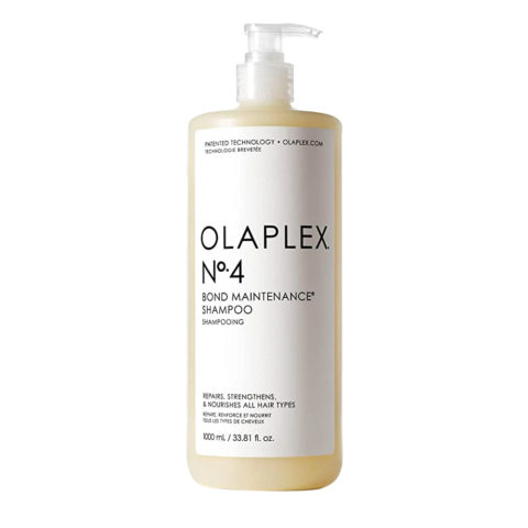 Olaplex N° 4 Bond Maintenance Shampoo 1000ml - shampoo ristrutturante per capelli rovinati