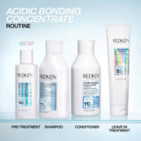 Redken Acidic Bonding Concentrate Pre Treatment 150ml Shampoo 300ml Conditioner 300ml