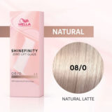 Wella Shinefinity 08/0 Biondo Chiaro Naturale 60ml - colore demi-permanente