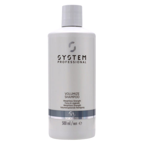 System Professional Volumize Shampoo V1, 500ml - Shampoo Volumizzante