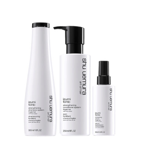 Izumi Tonic Shampoo 300ml Conditioner 250ml Serum 90ml