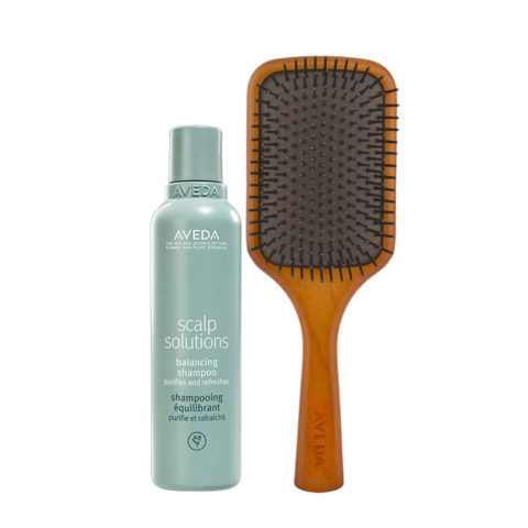 Scalp Solutions Balancing Shampoo 200ml Paddle Brush