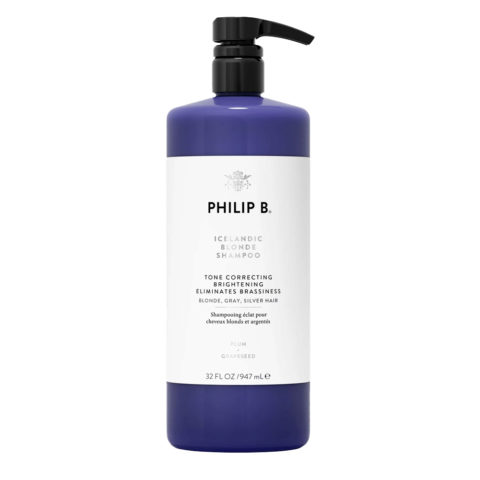 Philip B Icelandic Blonde Shampoo 947ml - shampoo antigiallo
