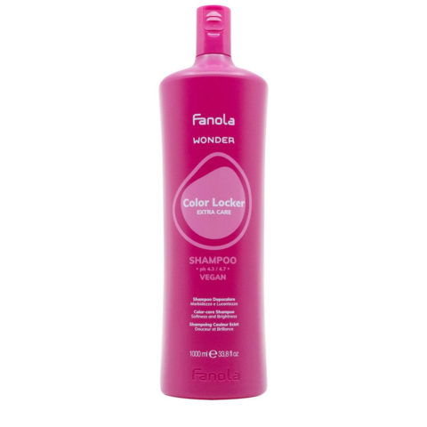Fanola Wonder Color Locker Shampoo 1000ml -  shampoo per capelli colorati