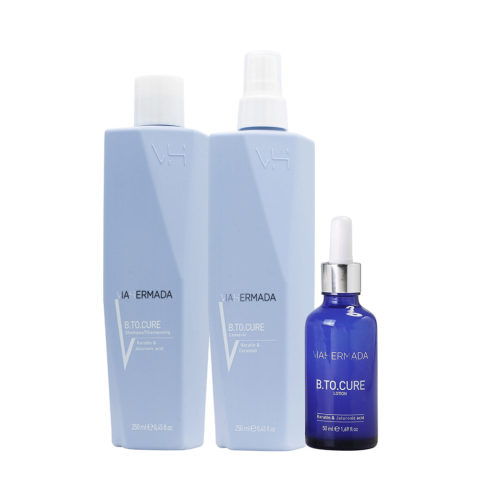 B.to.cure Shampoo 250ml Leave in 250ml Lotion 50ml