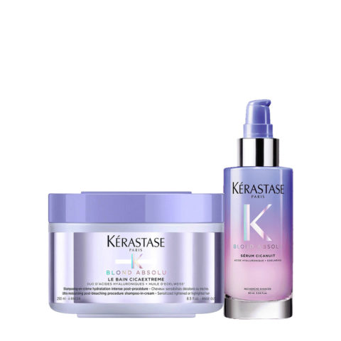 Kerastase Blond Absolu Le Bain Cicaextreme 250ml Serum Cicanuit 90ml