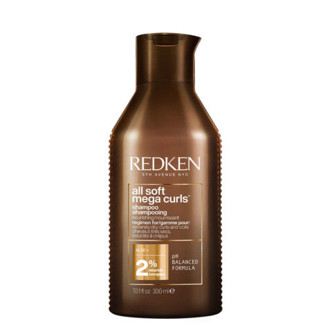 Redken All Soft Mega Curls Shampoo 300ml - shampoo per capelli ricci e secchi