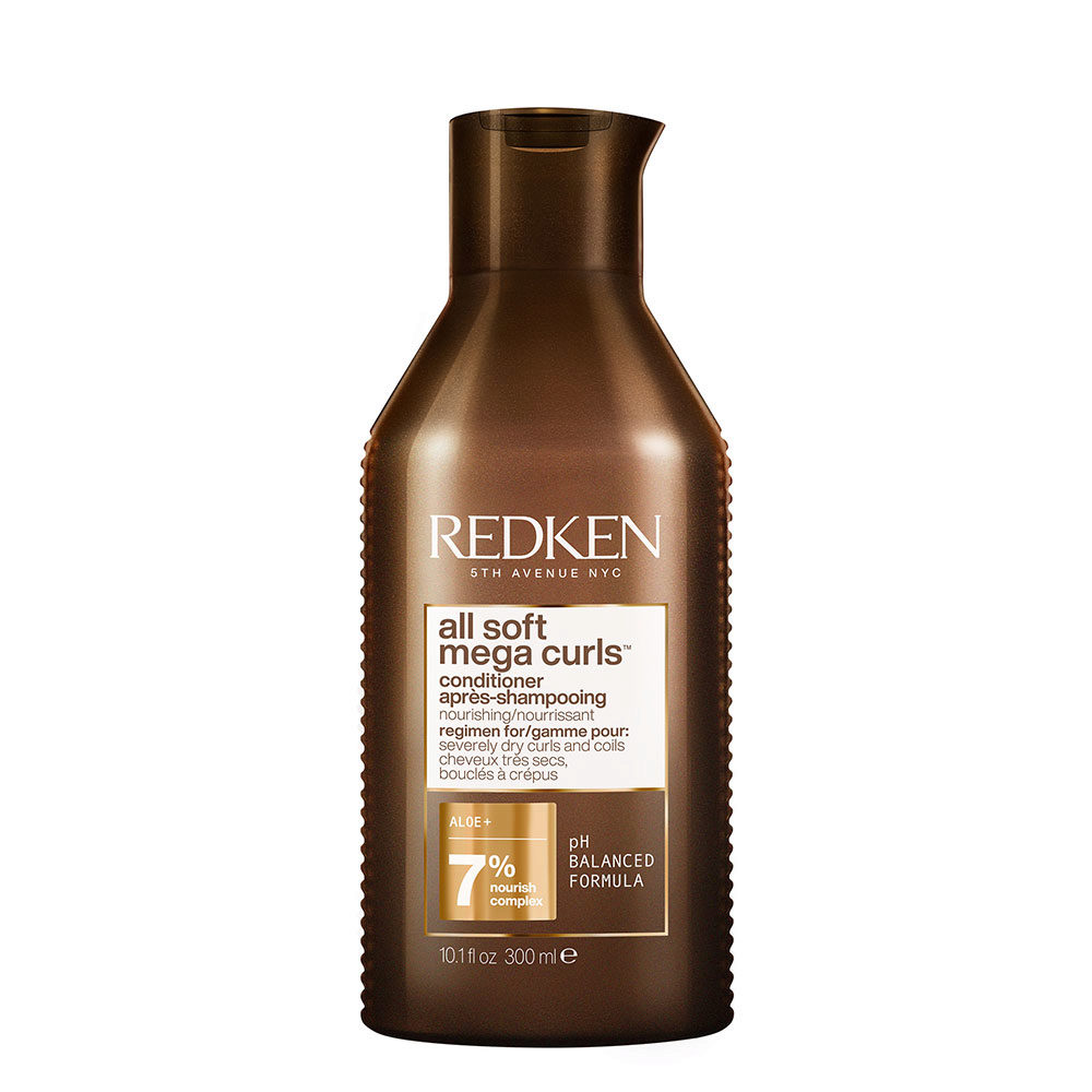 Redken All Soft Mega Curls Conditioner 300ml - balsamo per capelli ricci e secchi