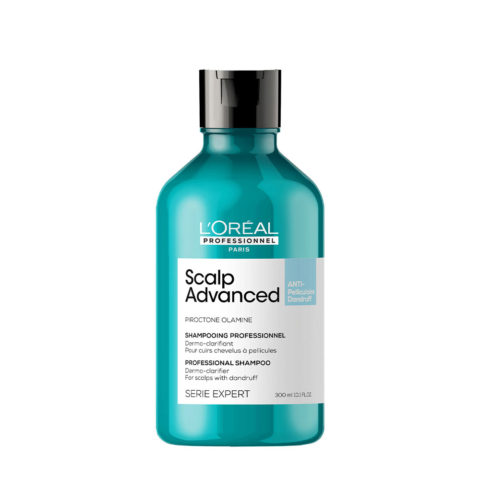 L'Oreal Professionnel Paris Scalp Advanced Anti-Dandruff Shampoo 300ml - shampoo anti forfora