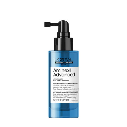 L'Oreal Professionnel Aminexil Advanced Fuller & Stronger 90ml - siero per capelli assottigliati