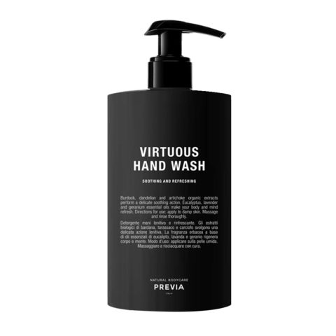 Virtuous Hand Wash 500ml - detergente mani lenitivo e rinfrescante
